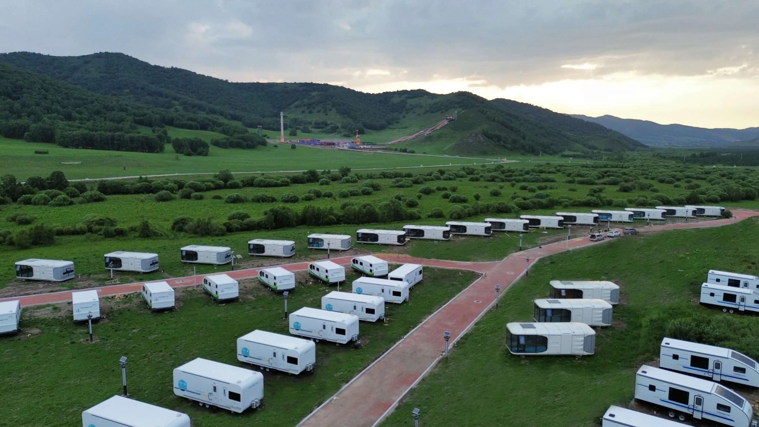 Sustainable modular housing community by BAUSTADT