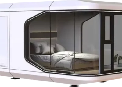 BAUSTADT G30 space capsule house side layout and interior structure